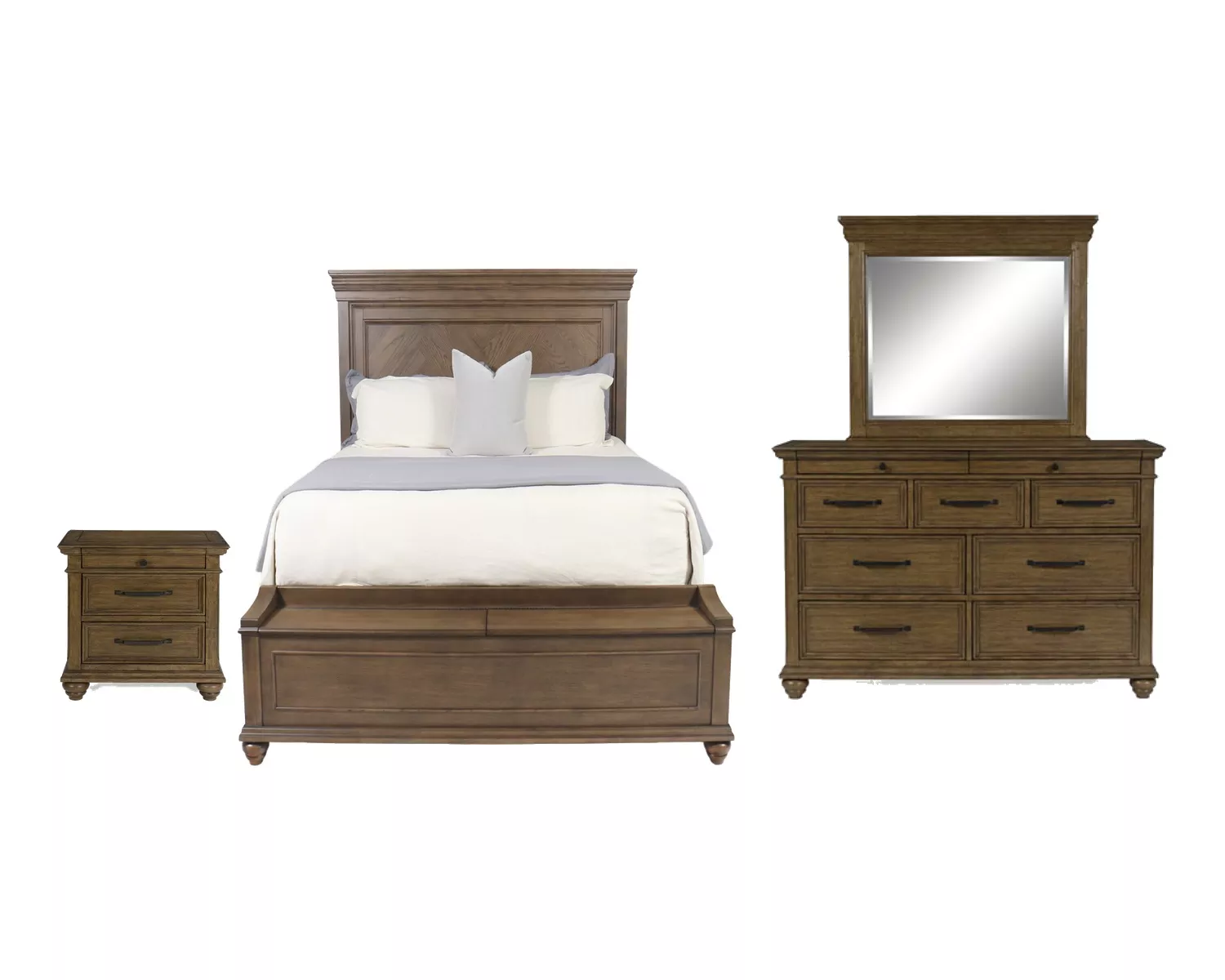 Waynely King 4-Piece Bedroom Set