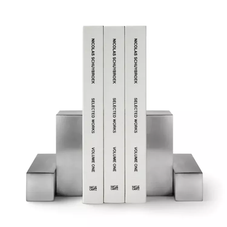 When Objects Work Pewter Bookendsby Nicolas Schuybroek