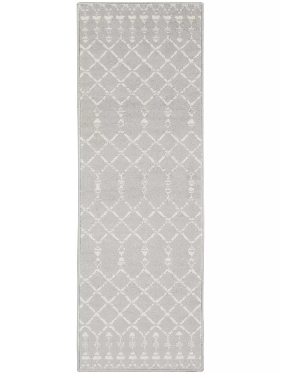 Whimsicle WHS02 Gray 2' x 8' Rug