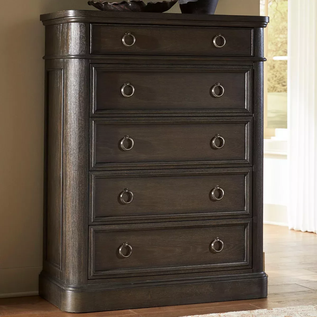 Wickenger Five Drawer Chest