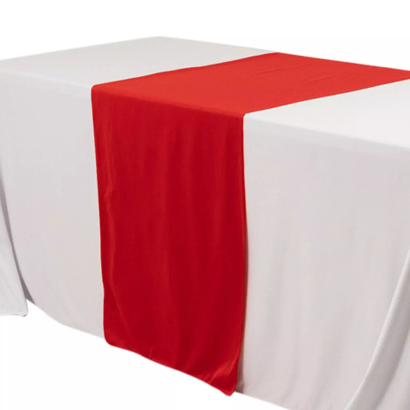 Wide Premium Polyester 24"x72" Table Runner Red - Sublimation Printable Banner