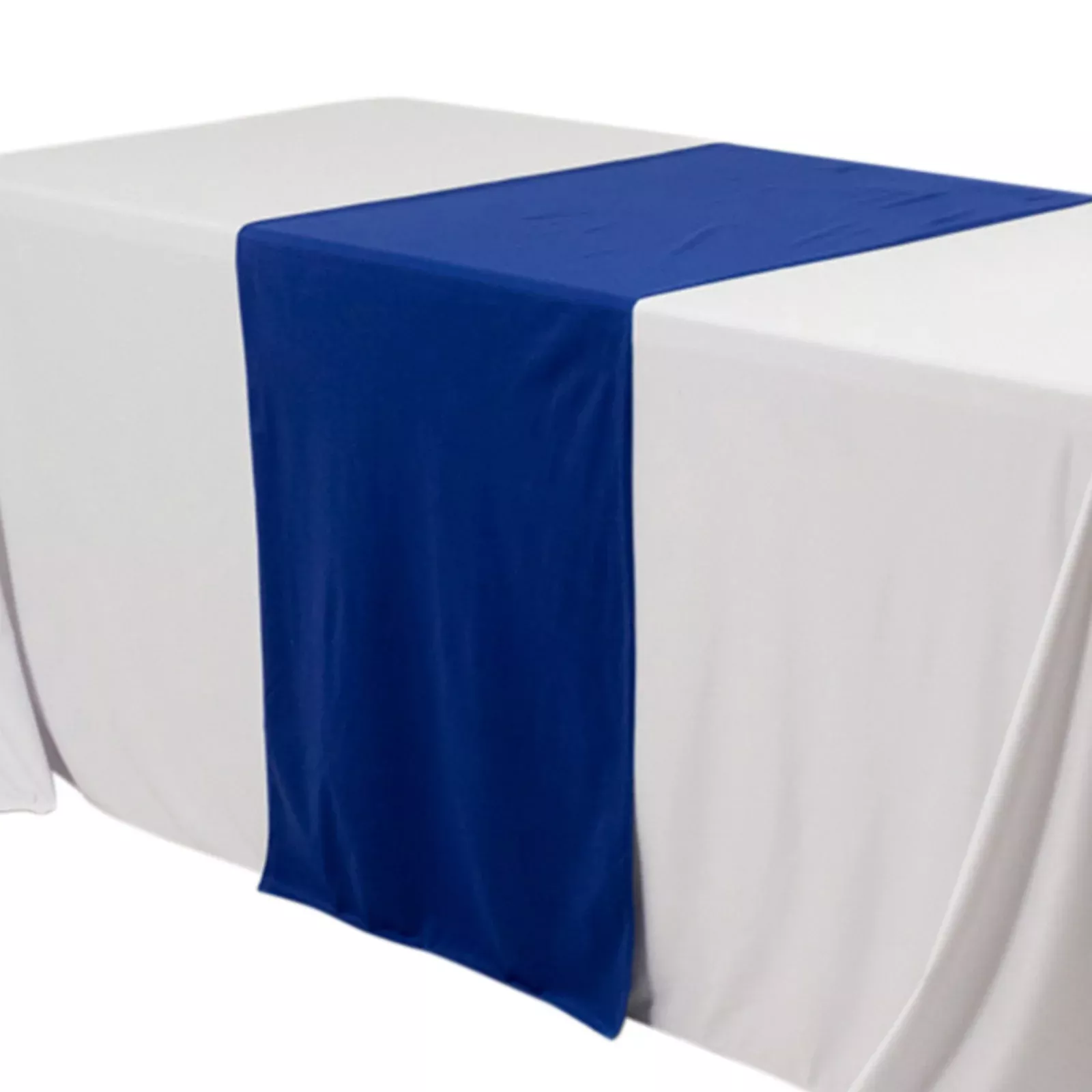 Wide Premium Polyester 24"x72" Table Runner Royal Blue - Sublimation Printable Banner