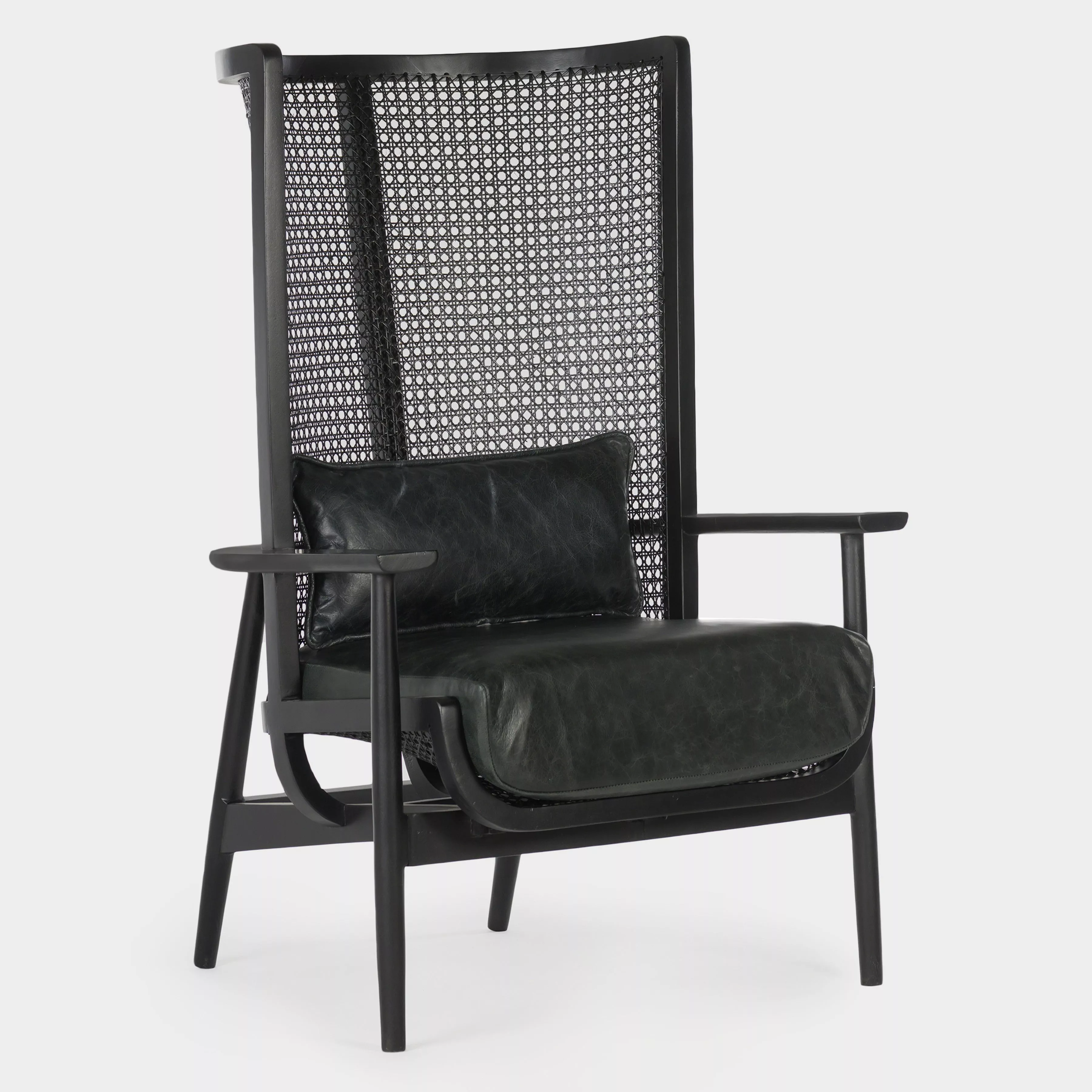 Wingman Lounge Chair - Black