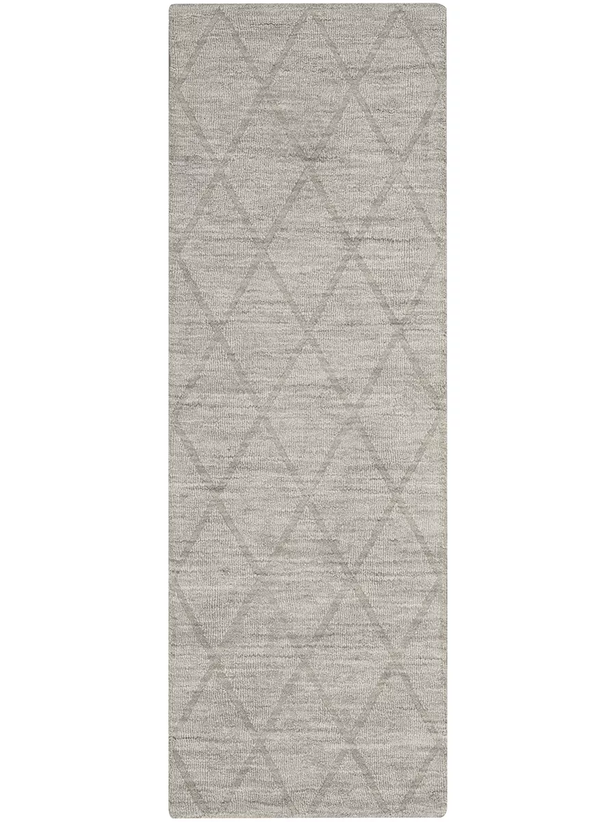 Wool Haven WOH01 Gray 2' x 6' Rug