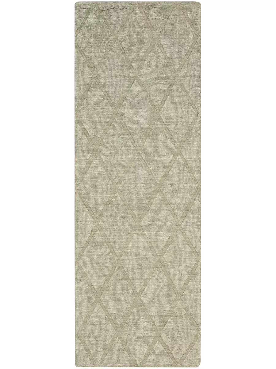 Wool Haven WOH01 Sage 2' x 6' Rug